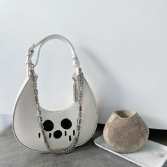 Design Chain Hollow-out Child Shoulder Women's Handbags