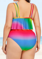 Gradient Tankini Set