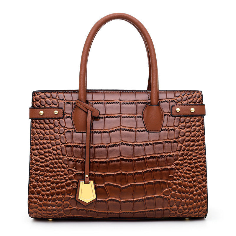 Pattern Fashion Women's Embossed Shoulder Versatile Shoulder Bags