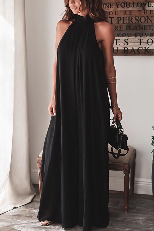 Halter Neck Backless Jumpsuits