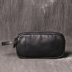Retro Men's Leather Women's Layer Large Long Purse