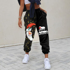 High Waist Color Blend Long Sweat Pants