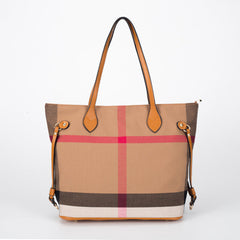 Women's Simple Shoulder Canvas Pattern Tote Bags