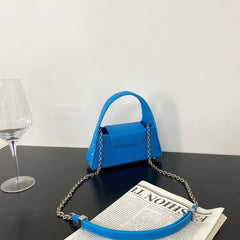 Design Summer Stylish Rose Red Chain Handbags