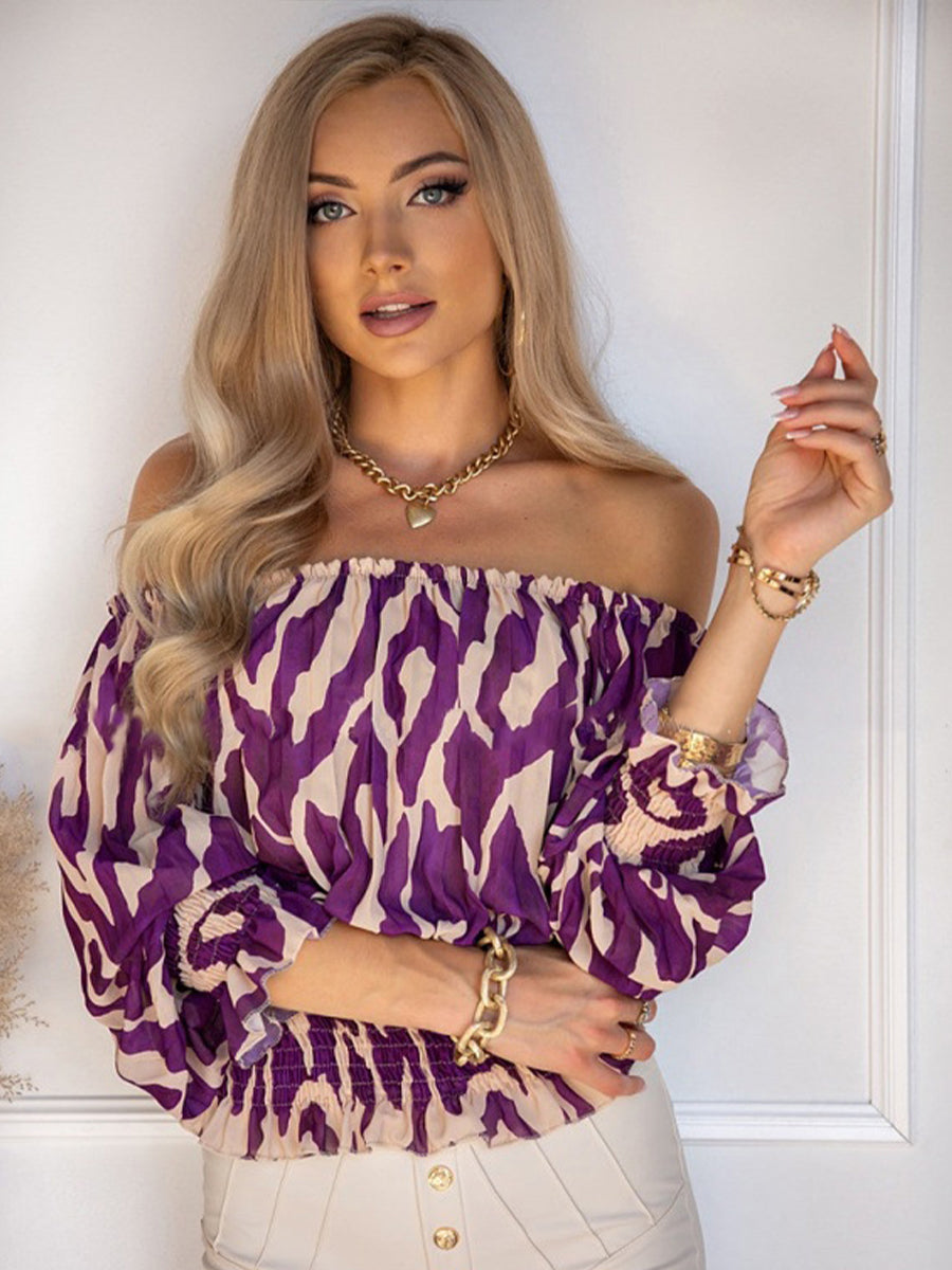 Women's T-Shirts One Shoulder Loose All Match Short Sleeved T-Shirt