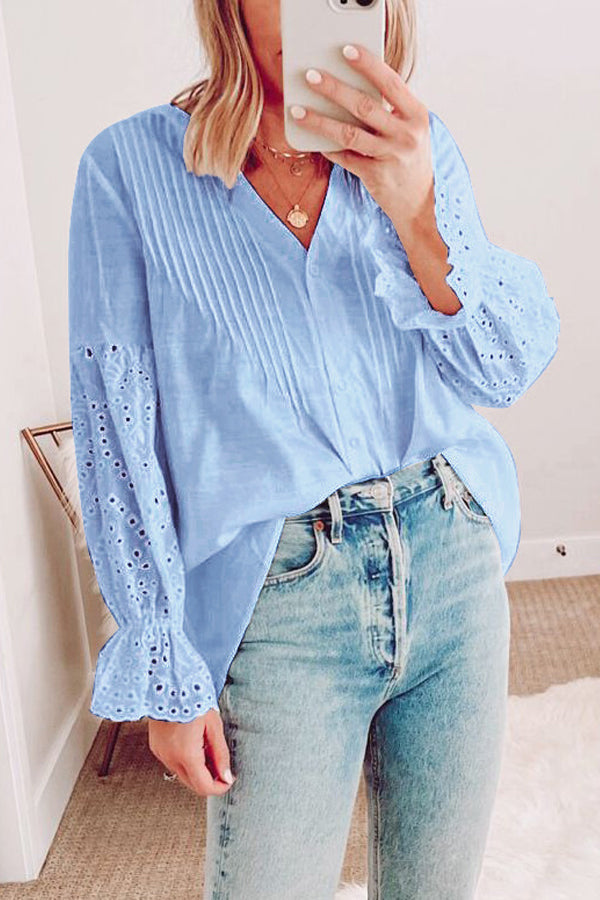 Hollow Eyes Button Up Shirts – Zittos