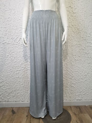 Elastic Waist Oversized Loose Long Casual Palazzo Pants