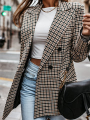 Casual Buttoned Long Sleeve Coat