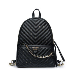 Women's PU Nail Small Backpacks