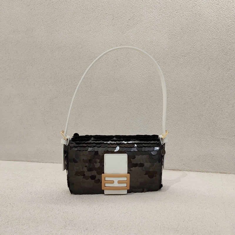 Sequin Fashion Pink Small Square Women's Shoulder Handbags
