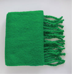Luxury Cashmere Thick Warm Solid Scarf