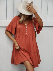 Women's Dresses Solid Color Sexy Temperament Casual Mini Dress