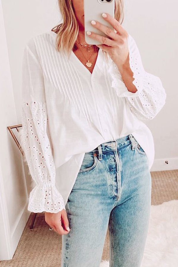 Hollow Eyes Button Up Shirts – Zittos