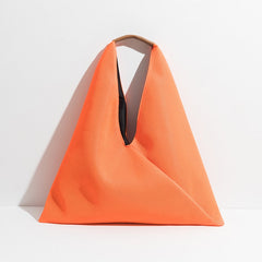 Boho Bag, Hobo Bags, Triangle Fabric Bag in Pink, Blue, Black, Green