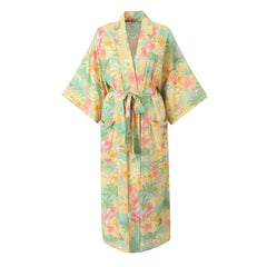 Boho Robe - Kimono Robe - Beach Cover-up - Bohemian Style Elliana Water Lily