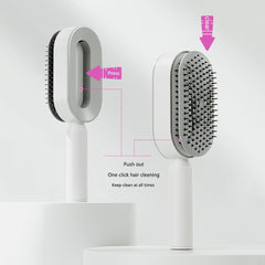 Self Cleaning Hair Brush, Hair Scalp Massage Comb, Kylo, Boho Beauty Gadgets, Fast Shipping
