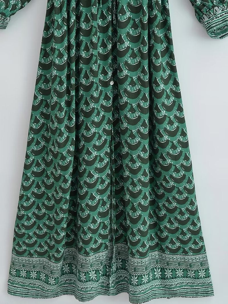 Maxi Dress, Boho Dress, Kimono Dress, Towards the Sun