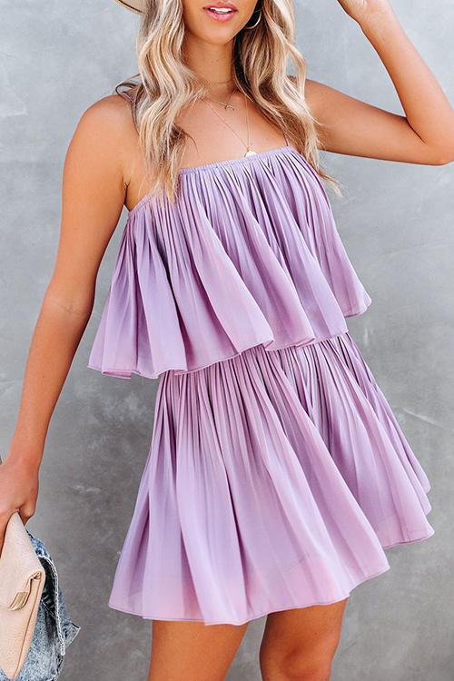Redcrest Pleated Romper