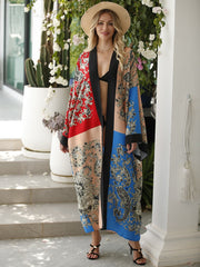 Boho Robe, Kimono Robe, Silk robe, Beach Cover up, Soulful