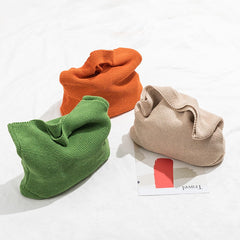 Boho Bag, Hobo Bags, Knitting Tote Bag, Satchel Handbags in Orange, Beige, Green