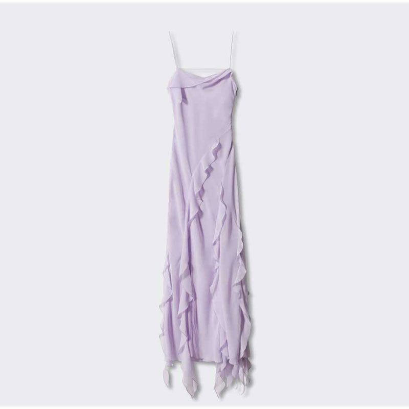 Boho Beach Dress - Ruffled Floral Dress for Your Summer Vacation Vibes Olivia