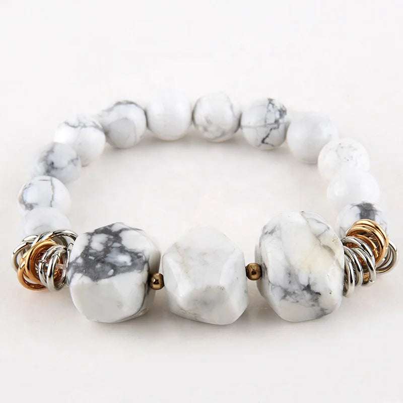Boho Bracelet - RH Bracelet Amazonite Stone Loop