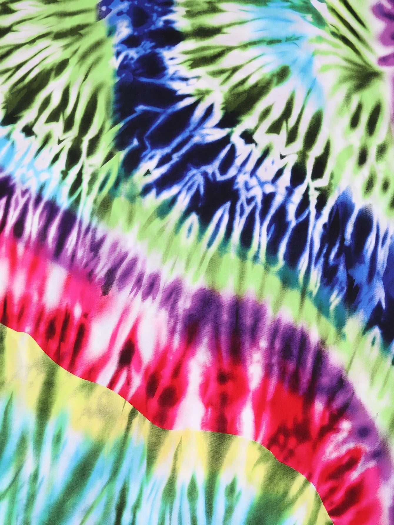 Boho Maxi Dress - Beach Dress, Kaftan Dress Danica Heart Tie Dye