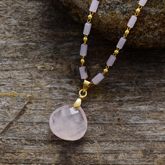 Boho Necklace - Crystal Aesthetic Beads Choker Necklaces