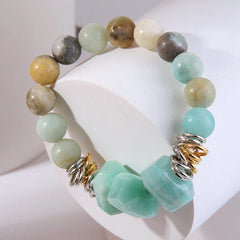 Boho Bracelet - RH Bracelet Amazonite Stone Loop