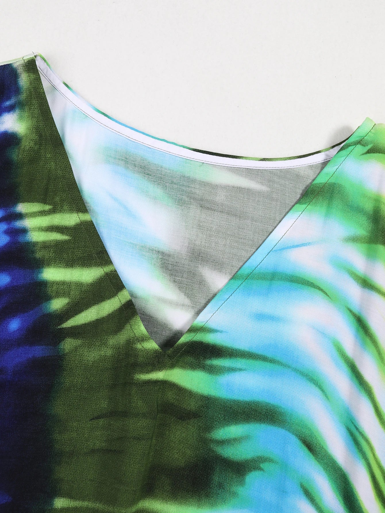 Boho Maxi Dress - Beach Dress, Kaftan Dress Danica Heart Tie Dye