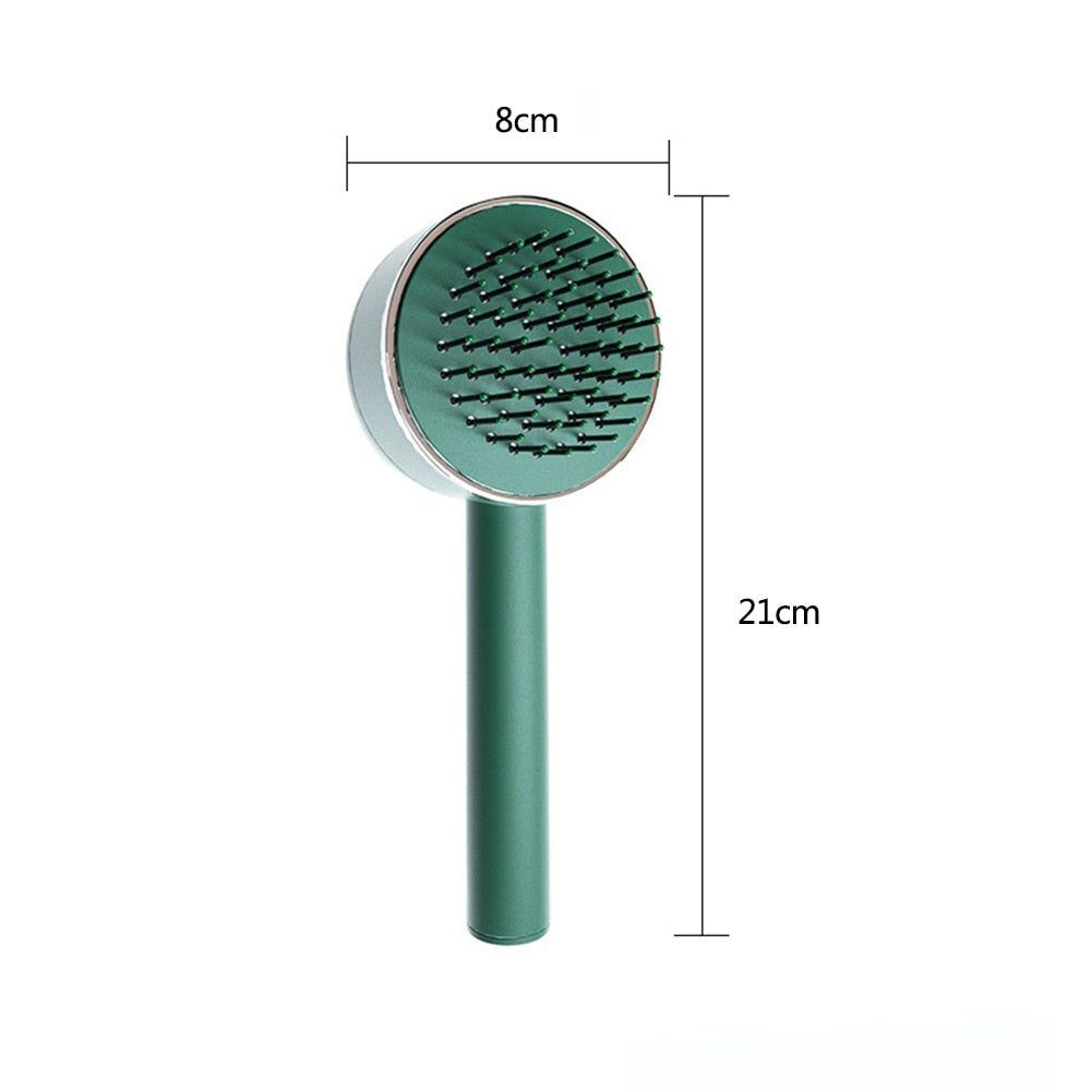 Self Cleaning Hair Brush, Anti Static Hairbrush, Julian, Boho Beauty Gadgets, Fast Shipping