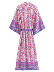 Boho Robe, Kimono Robe, Jasmine Fushie