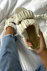 Ruched Flat Slipper