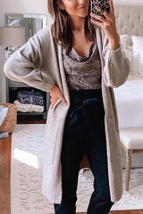 Deep Pockets Loose Cardigan