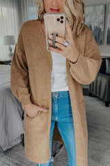 Deep Pockets Loose Cardigan