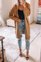 Deep Pockets Loose Cardigan