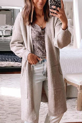 Deep Pockets Loose Cardigan