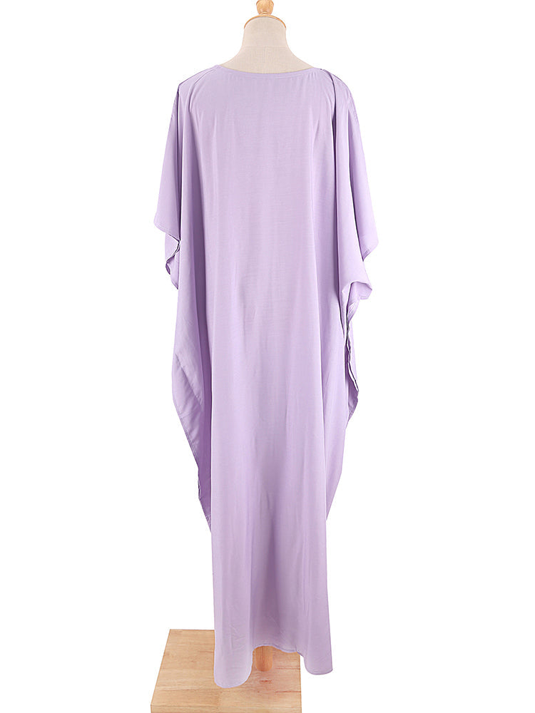 Boho Maxi Dress, Beach Dress, Kaftan Zaynab in Red, Blue, White and Yellow
