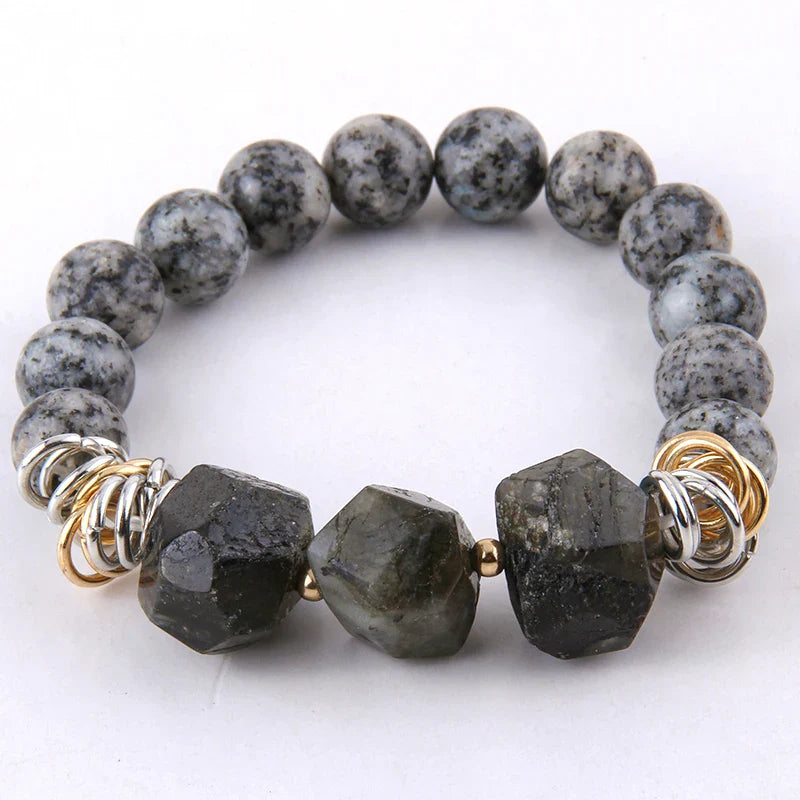 Boho Bracelet - RH Bracelet Amazonite Stone Loop