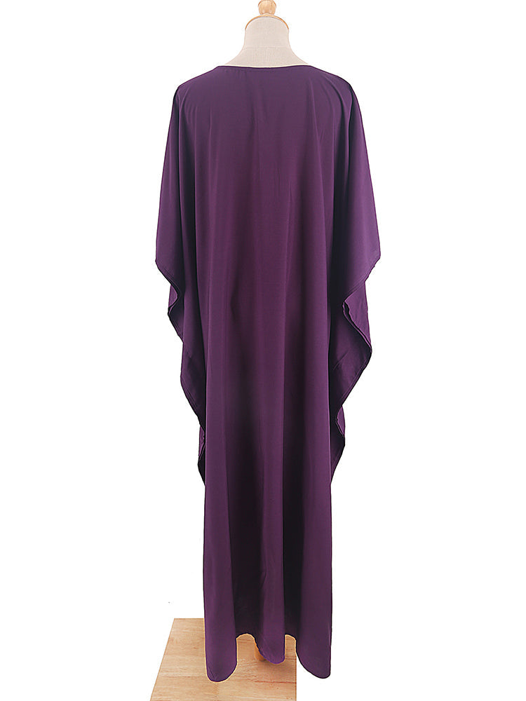 Boho Maxi Dress, Beach Dress, Kaftan Zaynab in Red, Blue, White and Yellow