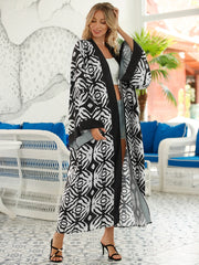 Boho Robe, Kimono Robe, Silk robe, Beach Cover up, Wanderlust