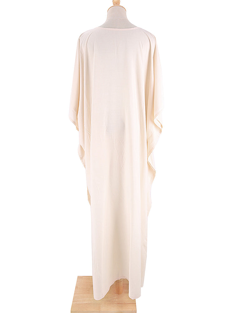 Boho Maxi Dress, Beach Dress, Kaftan Zaynab in Red, Blue, White and Yellow