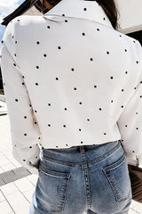 Dot Pockets Button Shirts