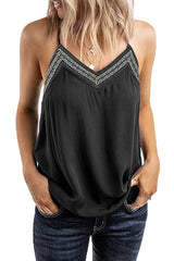 Print Slip Loose Blouse