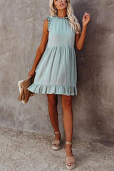 Ruffled Casual All-match Dress