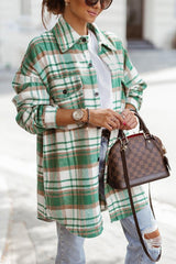 Can You Imagine Oversized Plaid Shacket