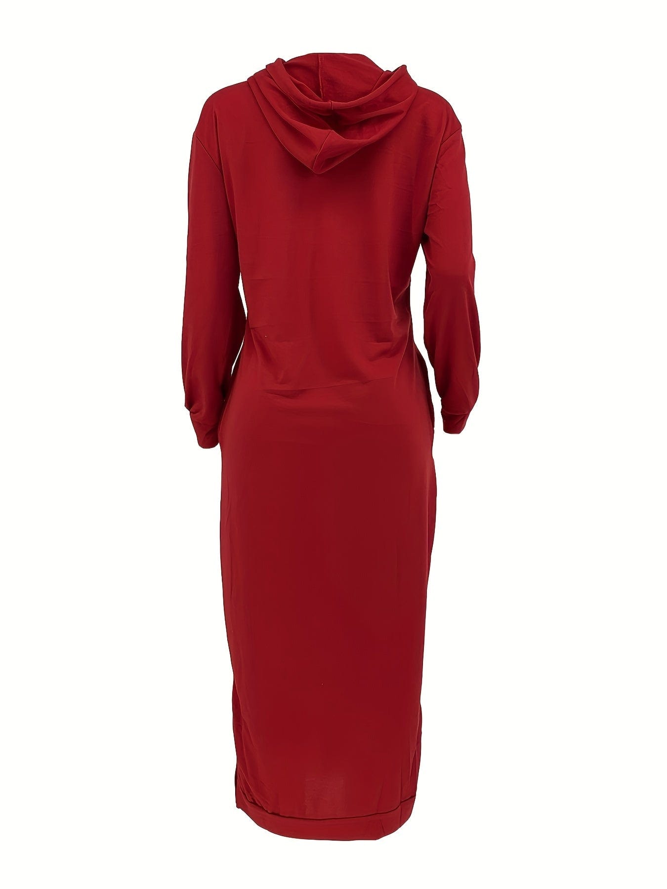Casual Chic Versatile Drawstring Split Maxi Dress