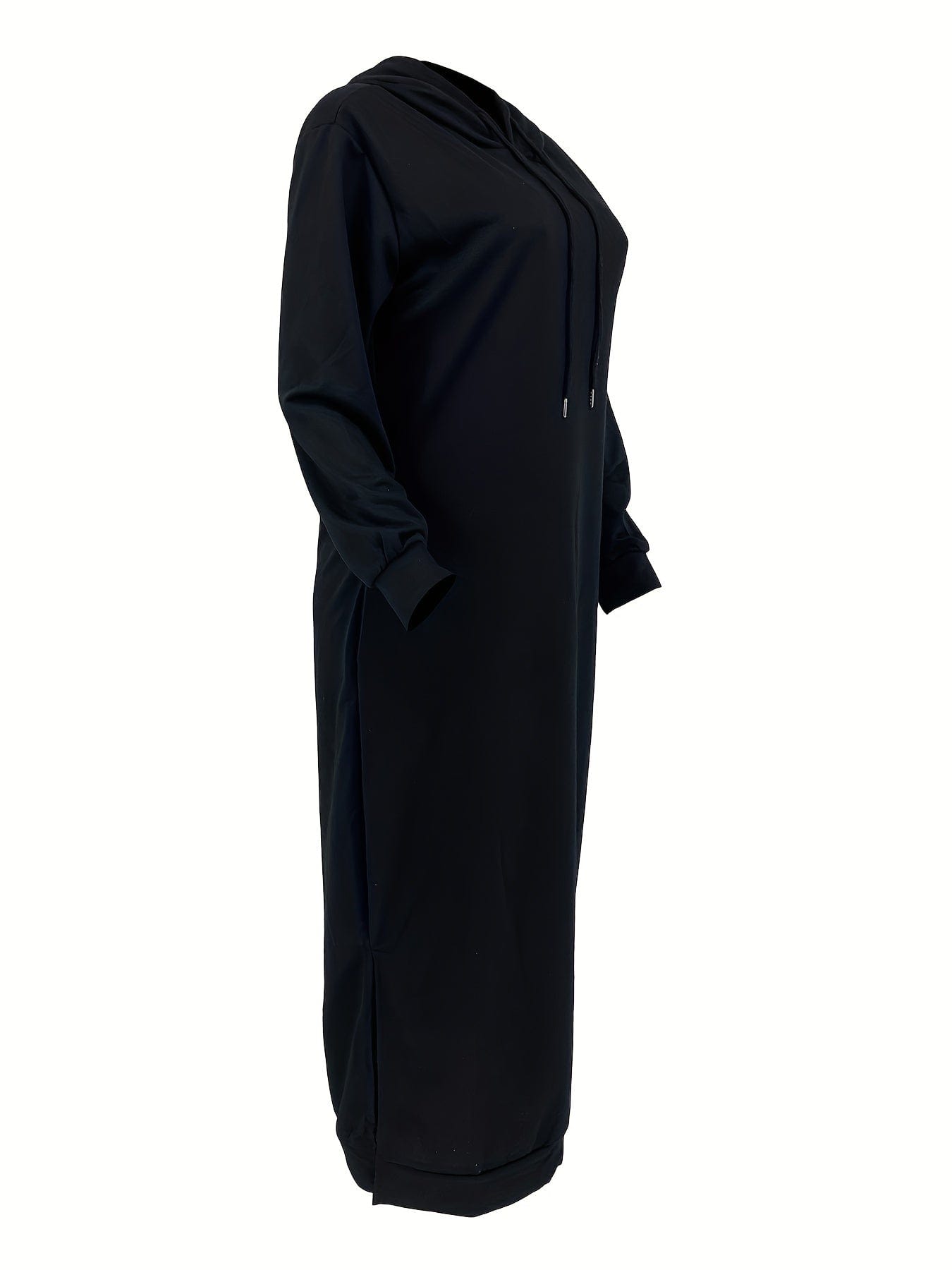 Casual Chic Versatile Drawstring Split Maxi Dress