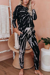 Pocketed Tie Dye Pullover & Joggers