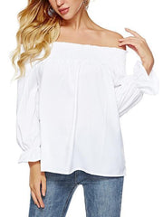 One Shoulder Halter Solid Tops